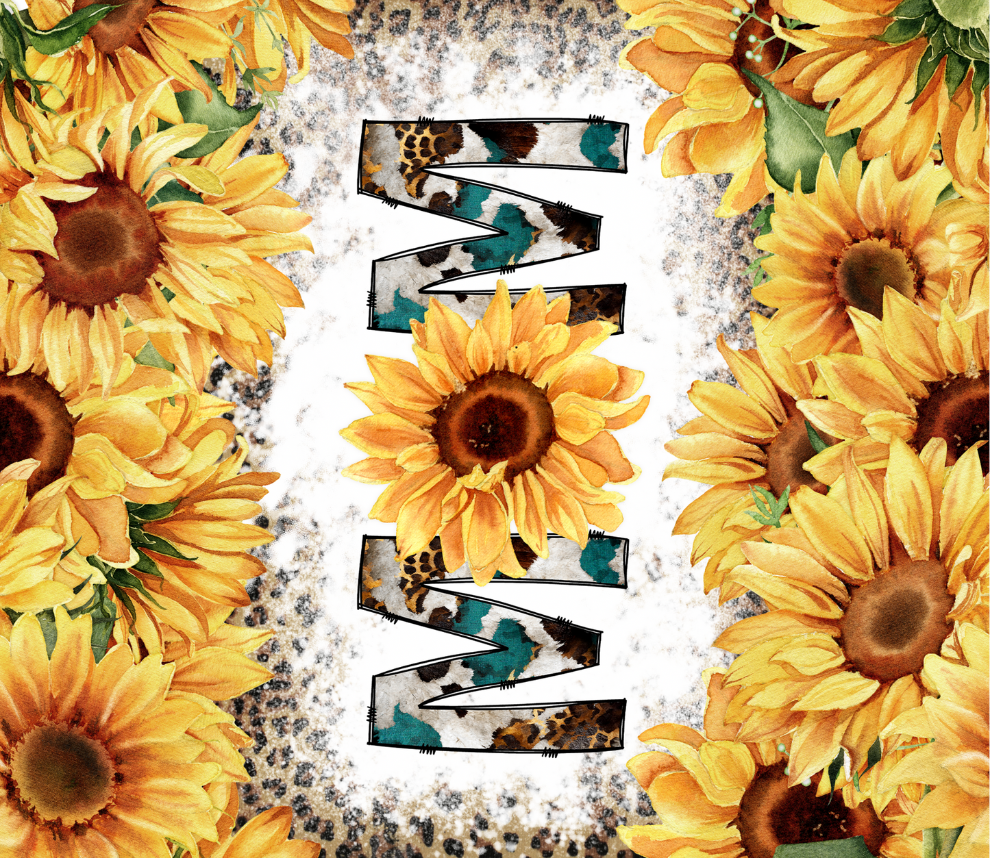 Sunflower 'Mom' - 20oz Tumbler