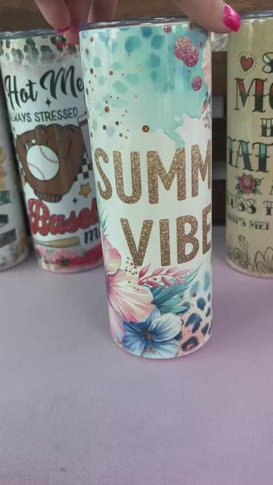 Summer Vibes - 20oz Tumbler